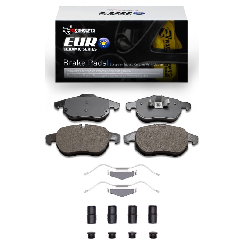 R1 Concepts — R1 03-05 Saab 9-3 Front Euro Ceramic Pads & Hardware Kit
R1 Euro Ceramic Pads