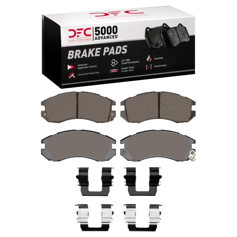 DFC — DFC 93-96 Subaru Impreza Front 5000 Advanced Ceramic Brake Pads and Hardware Kit
DFC Brake Pad Set