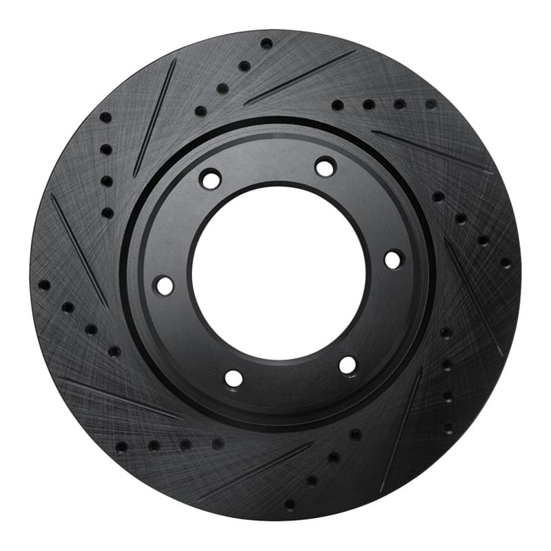R1 Concepts — R1 93-97 Lexus LX450 Front Left Drilled & Slotted Black Brake Rotor
R1 Brake Rotor Drill
