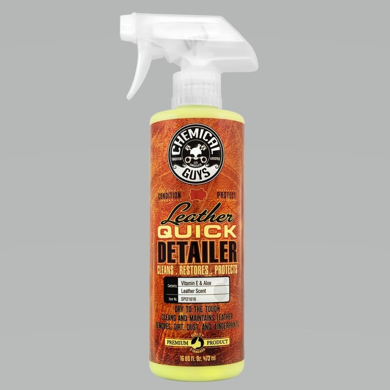 Chemical Guys — Chemical Guys Leather Quick Detailer Care Spray - Matte Finish - 16oz