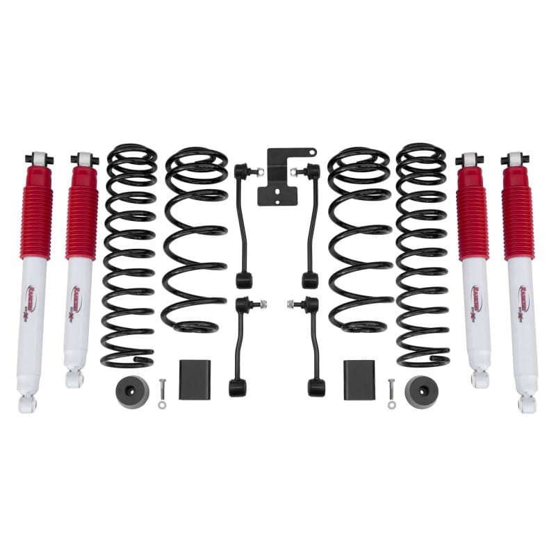 Rancho — Rancho 18-20 Jeep Wrangler Fr and R Suspension System - Master Part Number - Two Boxes
Suspension Kit