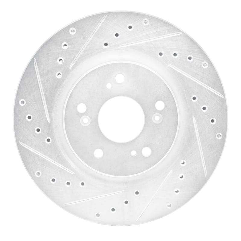 R1 Concepts — R1 97-05 Acura NSX Rear Left Drilled & Slotted Silver Brake Rotor
R1 Brake Rotor Drill