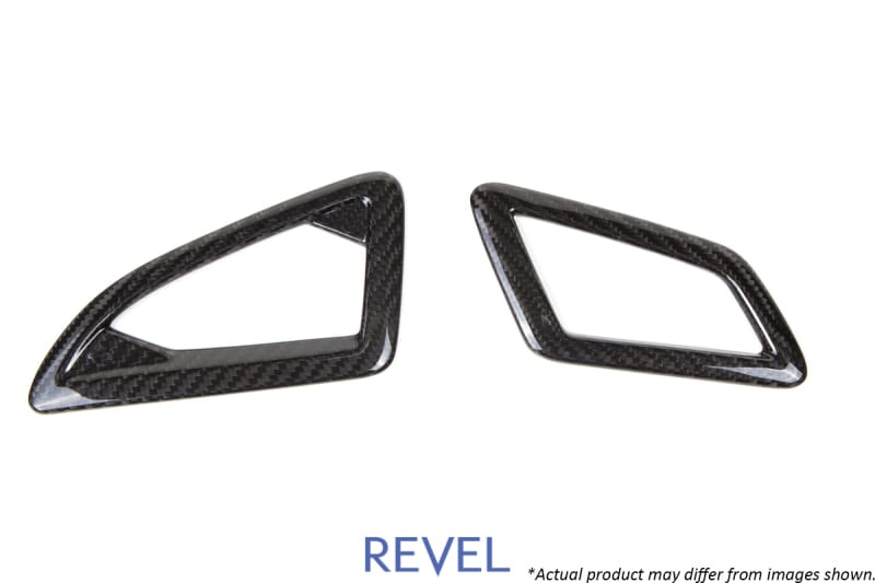 Revel — Revel GT Dry Carbon Defroster Garnish (Left & Right) 16-18 Honda Civic - 2 Pieces