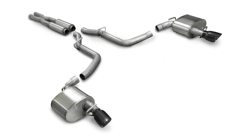 CORSA Performance — Corsa 2005-2010 Dodge Charger SRT-8 6.1L V8 Black Xtreme Cat-Back Exhaust
Exhaust