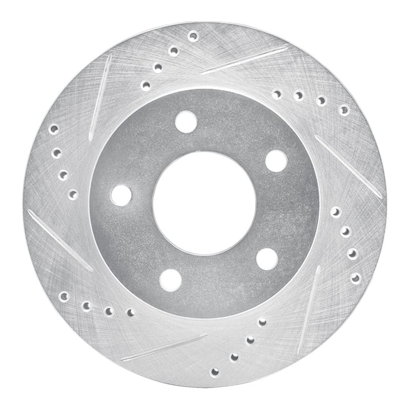 R1 Concepts — R1 83-96 Buick CENTURY Front Left Drilled & Slotted Silver Brake Rotor
R1 Brake Rotor Drill