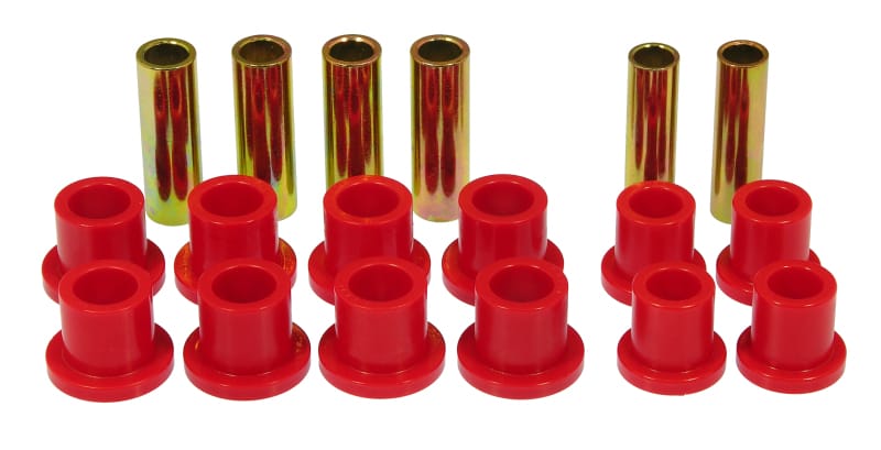 Prothane — Prothane 66-72 Ford F100 4wd Spring & Shackle Bushings - Red
SPRING/SHACKLE BUSH