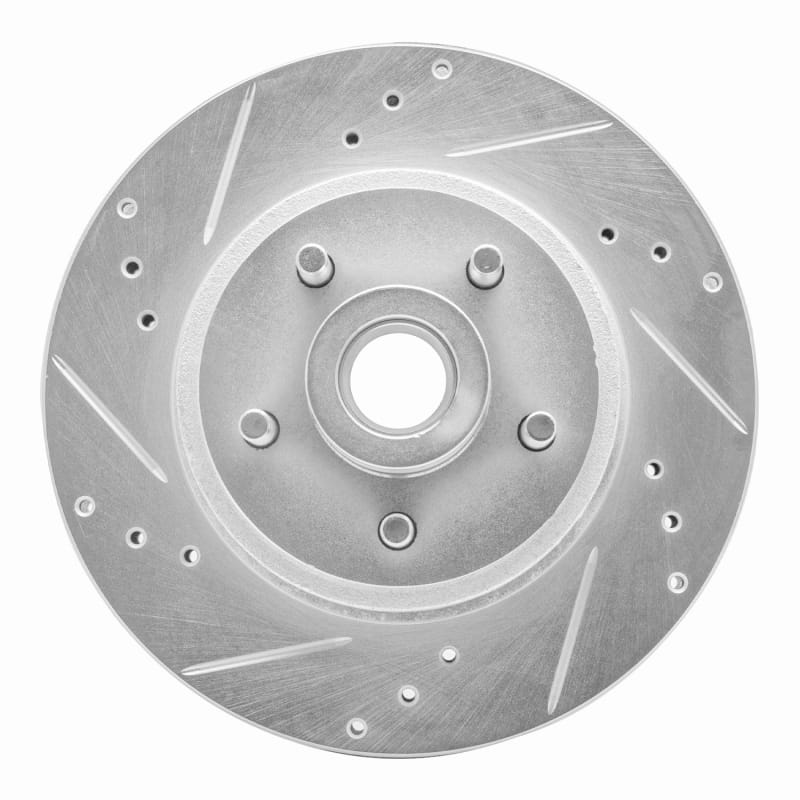 R1 Concepts — R1 70-72 Ford Country Squire Front Left Drilled & Slotted Silver Brake Rotor
R1 Brake Rotor Drill