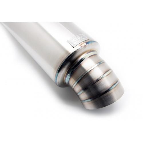 BLOX Racing — BLOX Racing 2.5 inch Universal Street Muffler - Turndown Tip