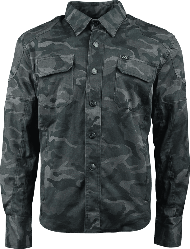 Speed and Strength — Speed and Strength Call to Arms Moto Shirt Camouflage - 2XL