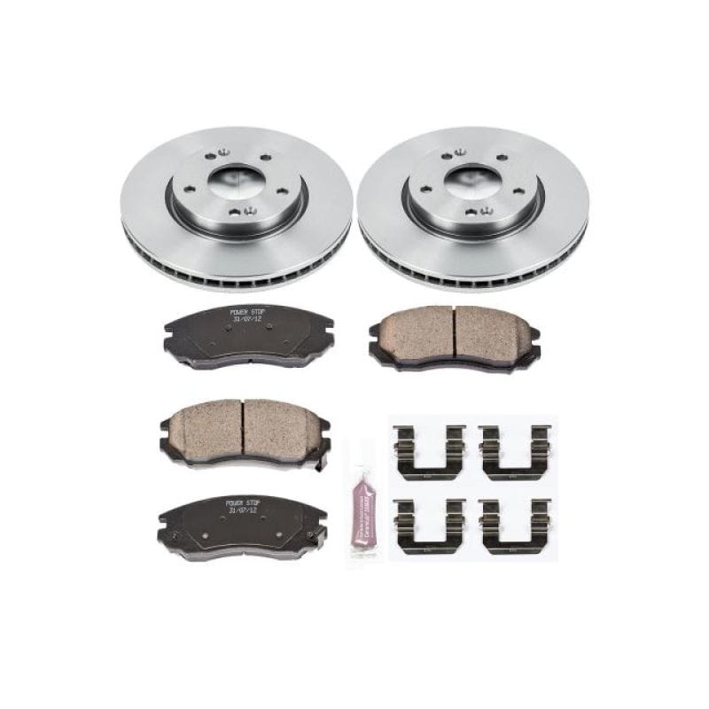 PowerStop — Power Stop 04-06 Hyundai Tiburon Front Autospecialty Brake Kit
