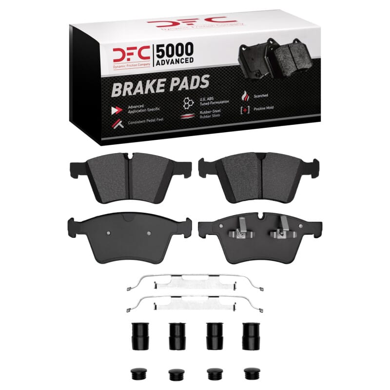 DFC — DFC 07-09 Mercedes-Benz GL320 Front 5000 Advanced Low Metallic Brake Pads and Hardware Kit
DFC Brake Pad Set