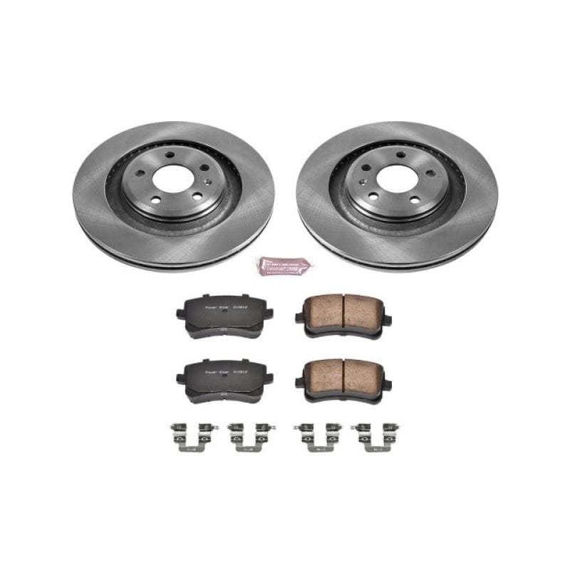 PowerStop — Power Stop 10-11 Audi S4 Rear Autospecialty Brake Kit