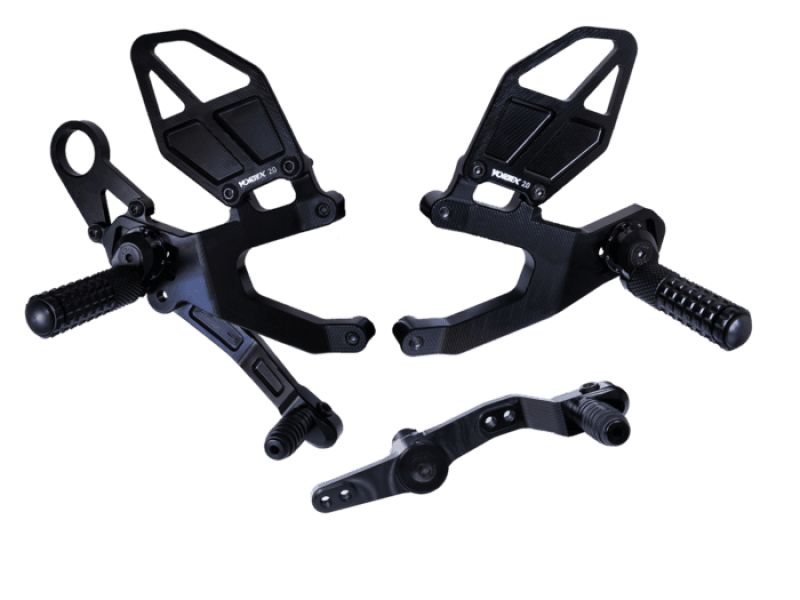 Vortex Racing — Vortex Racing 15-19 BMW S1000RR,S1000RR HP4 Wheels Rear Set- Black