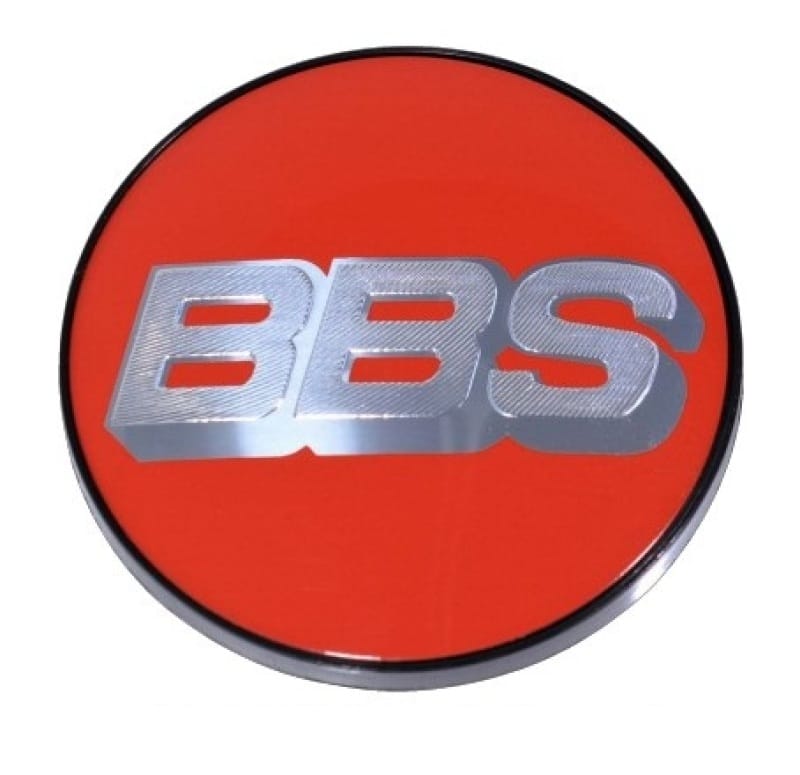 BBS — BBS Center Cap 70.6mm Red/Silver (5-Tab)