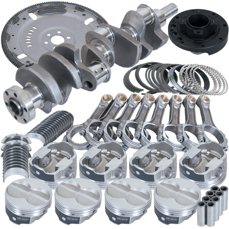 Eagle — Eagle Ford 302 3.400in Crank 5.400in I-Beam Rods 4.060in Pistons 164 Tooth FP Balanced Assembly
Bal Str & Strip Assy