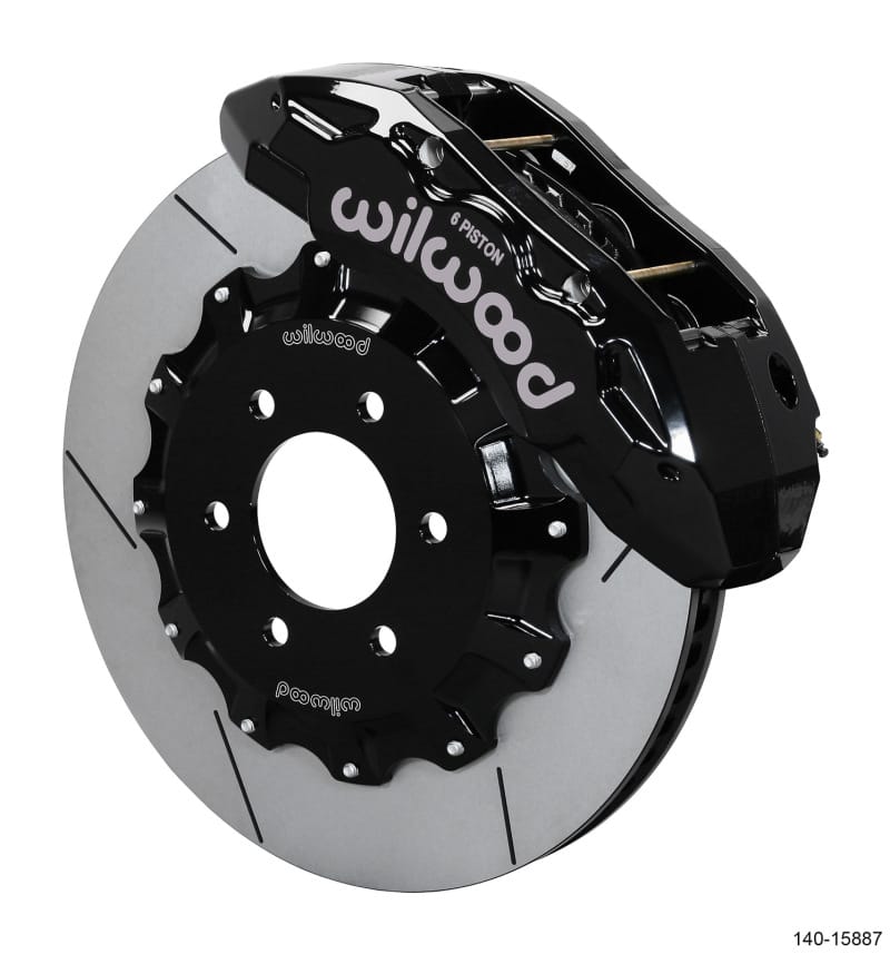 Wilwood — Wilwood 17-19 Ford F150 Raptor TX6R Front Kit 15.50in Rotor w/ Lines - Black
BRAKE KIT