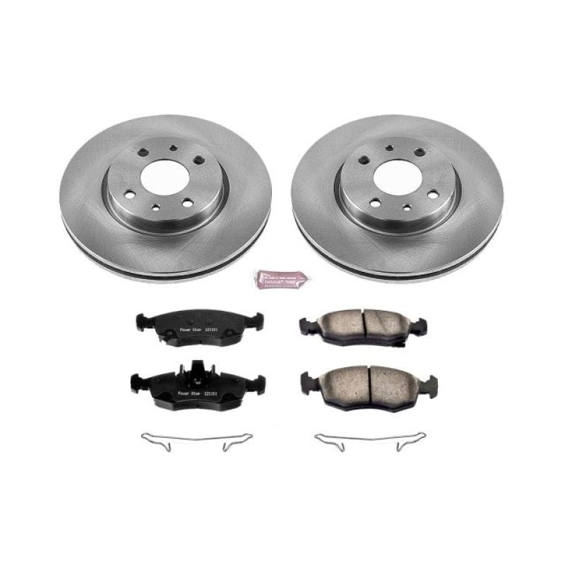 PowerStop — Power Stop 12-18 Fiat 500 Front Autospecialty Brake Kit