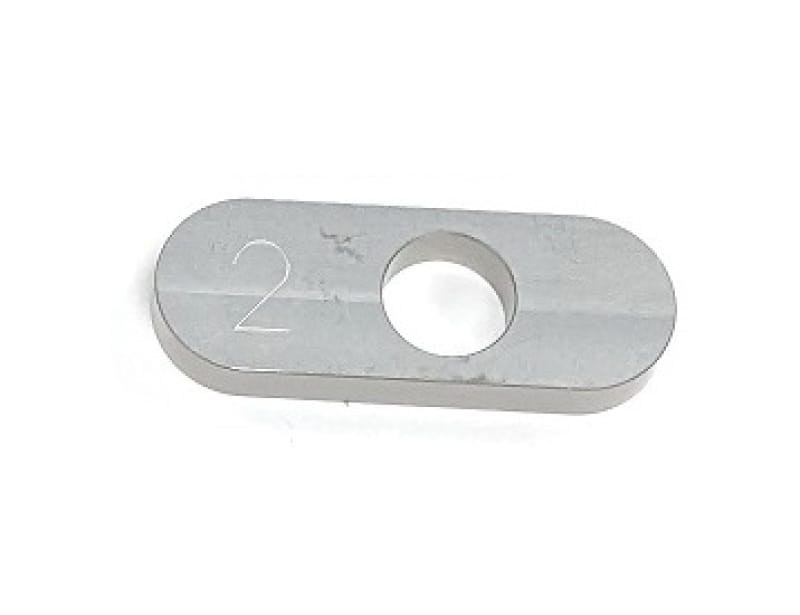 Ridetech — Ridetech Universal Caster Slug 0.125 inch Offset No.2 - Single
Caster Slug