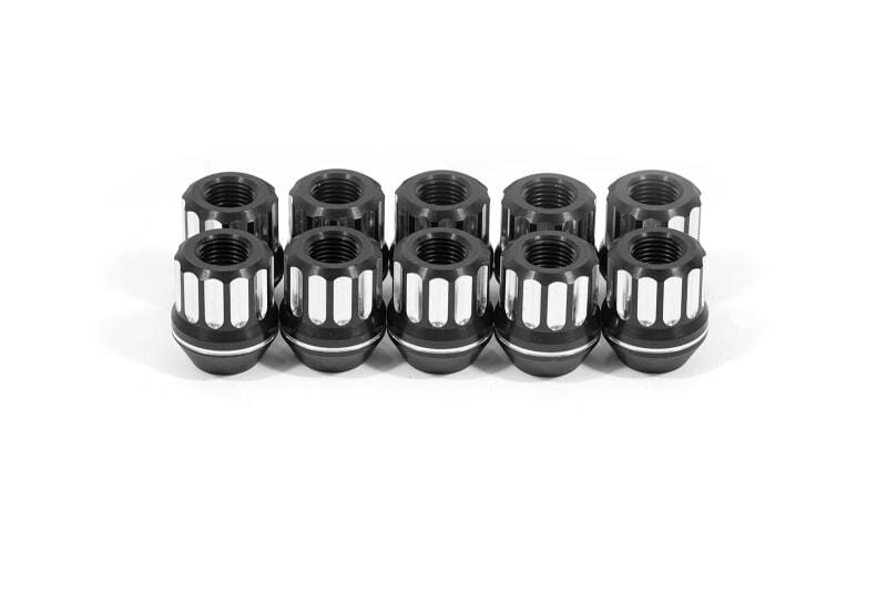 BMR Suspension — BMR 97-19 Chevrolet Corvette C5/C6/C7 Lug Nut Kit 12mm x 1.50 RH Conical 12-pt Alum Set of 10