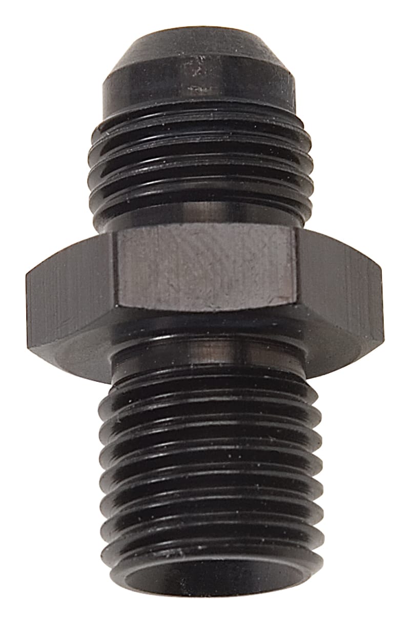 Russell — Russell Performance -6 AN Flare to 12mm x 1.5 Metric Thread Adapter (Black)
Adapter Fitting