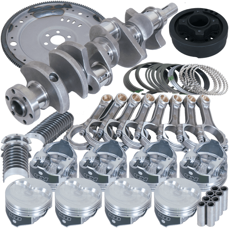 Eagle — Eagle Ford 302 V-Rib Belts 164 Tooth Flexplate Balanced Rotating Assembly 5.400in I-Beam +.040 Bore
Bal Str & Strip Assy