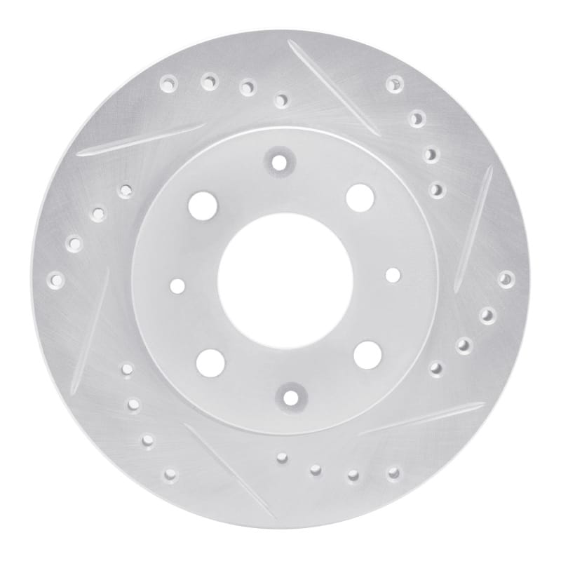 R1 Concepts — R1 82-83 Honda Civic Hatchback Front Right Drilled & Slotted Silver Brake Rotor
R1 Brake Rotor Drill
