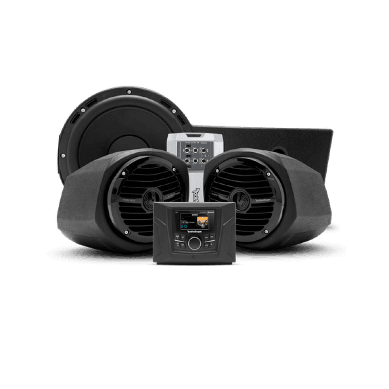 Rockford Fosgate UTV — Rockford Fosgate Polaris General 400 watt Stereo Front Lower Speaker w/subwoofer Kit