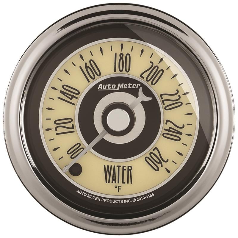AutoMeter — Autometer Cruiser Ad 2-1/16in Full Sweep Electric 100-260 Deg F Water Temperature Gauge
GA 2" WTEMP STPR CAD