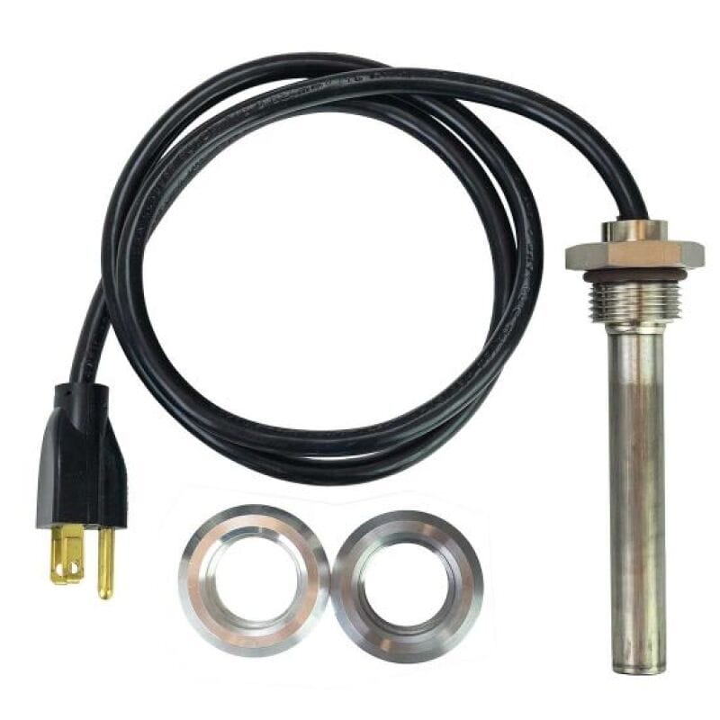 Moroso — Moroso -12AN Fitting Self Contained Oil Pre-Heater