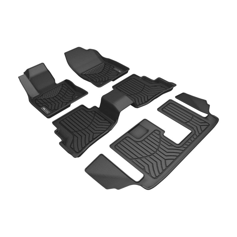 3D MAXpider — 3D MAXpider 16-23 Mazda CX-9 7-Seat Maxtrac Black R1 R2 R3
Floor Mat Set