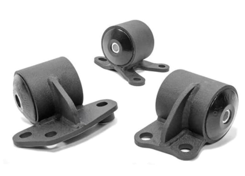 Innovative Mounts — Innovative 92-95 Civic B/D Series Black Steel Mounts 95A Bushings (2 Bolt)