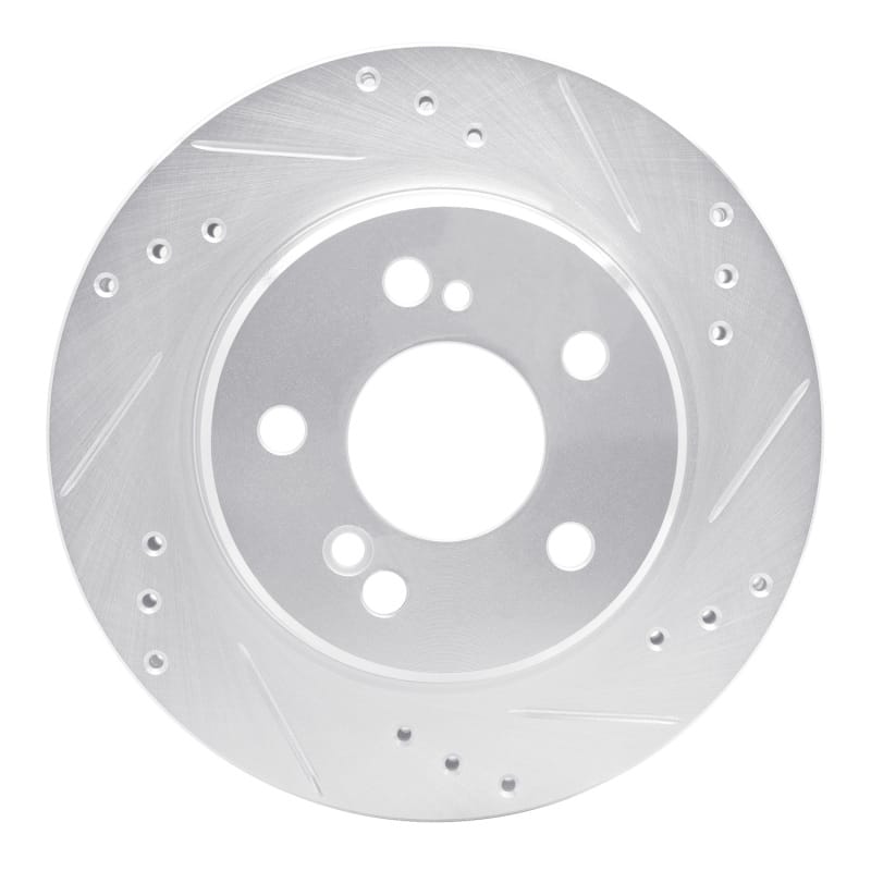 R1 Concepts — R1 92-95 Mercedes-Benz E420 Rear Right Drilled & Slotted Silver Brake Rotor
R1 Brake Rotor Drill