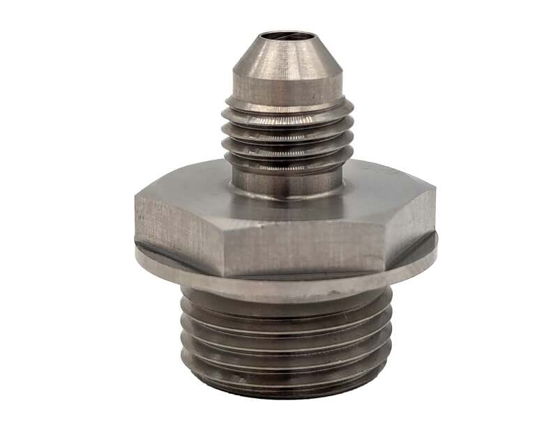 Forced Performance — Forced Performance M18 x -4AN Male Subaru EJ Oil Galley Adaptor