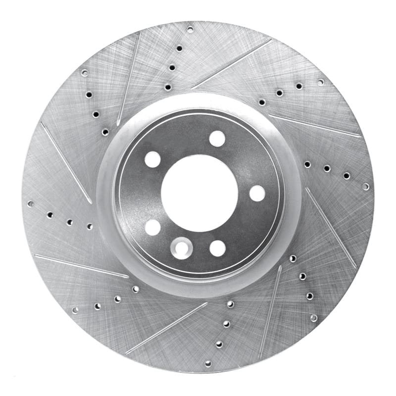 R1 Concepts — R1 10-17 Land Rover Range Rover Front Left Drilled & Slotted Silver Brake Rotor
R1 Brake Rotor Drill