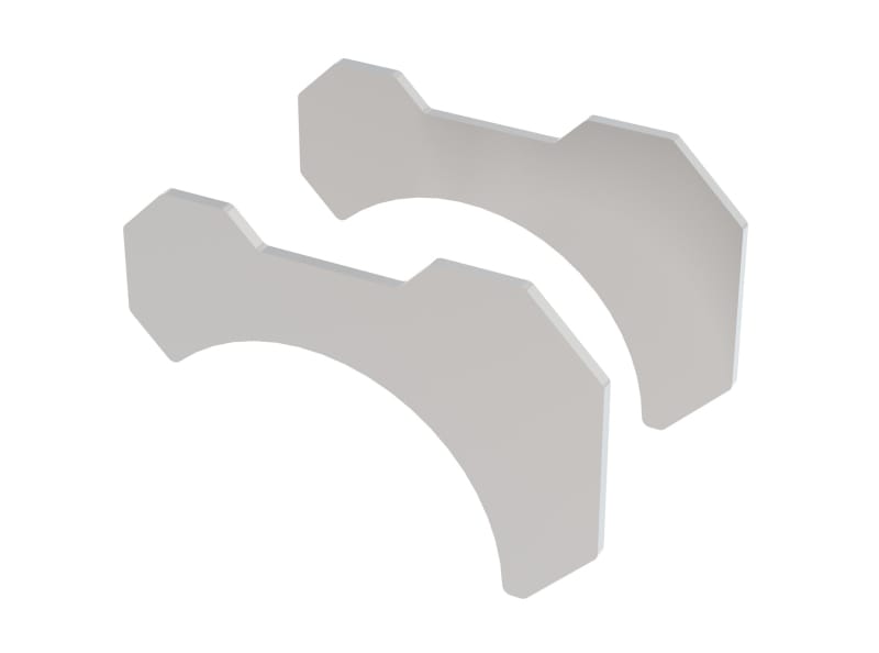 Borla — Borla Universal 2.25in T-304 Stainless Steel Pipe/Tube Bracket Kit
Mounting Bracket