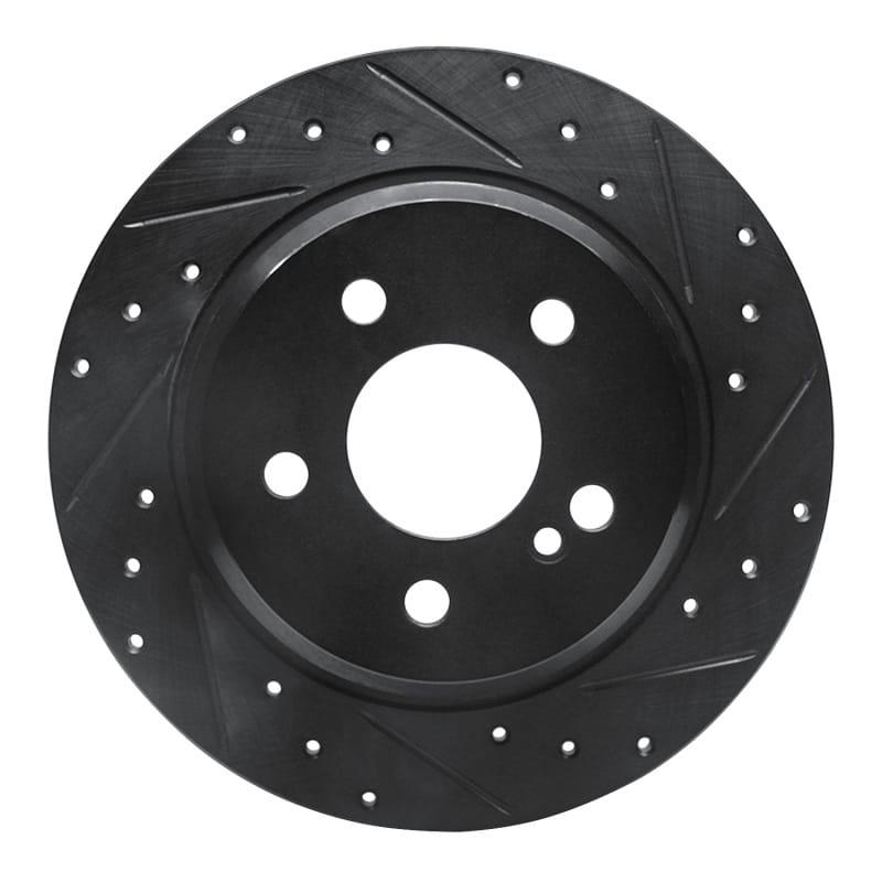 R1 Concepts — R1 03-16 Mercedes-Benz E280 (Canada) Rear Right Drilled & Slotted Black Brake Rotor
R1 Brake Rotor Drill