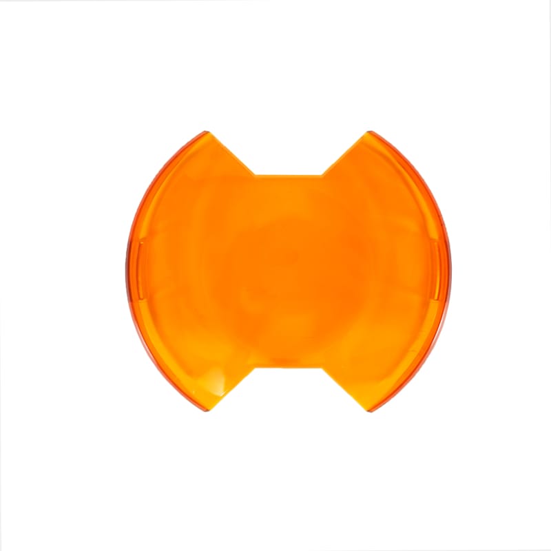 KC HiLiTES — KC HiLiTES 6in. Light Shield for SlimLite LED - Amber