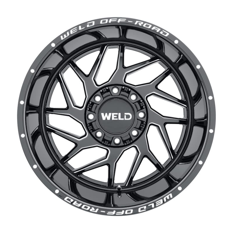 Weld — Weld Off-Road W117 20X12 Fulcrum 5X127 5X139.7 ET-44 BS4.75 Gloss Black MIL 87.1