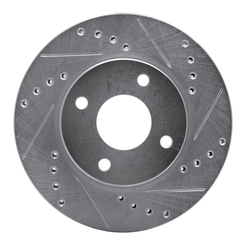 R1 Concepts — R1 95-04 Ford CONTOUR Front Right Drilled & Slotted Silver Brake Rotor
R1 Brake Rotor Drill