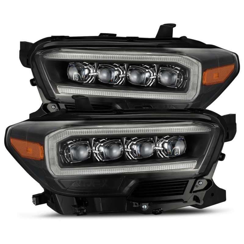 AlphaRex — AlphaRex 16-20 Toyota Tacoma NOVA LED Projector Headlights Plank Style Black w/Activation Light
Projector Headlights