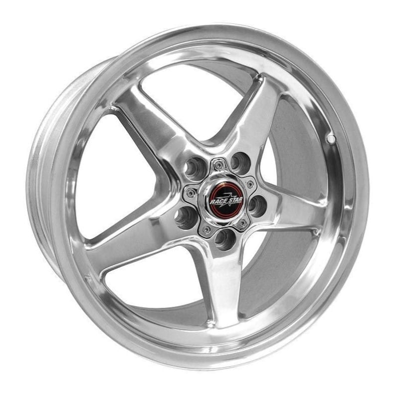 Race Star — Race Star 92 Drag Star 17x10.50 5x4.50bc 7.63bs Direct Drill Polished Wheel