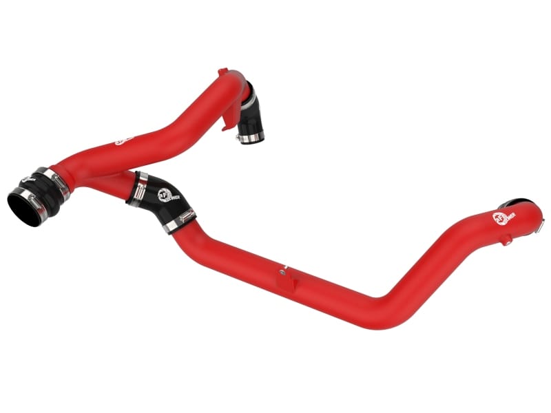 aFe — aFe BladeRunner 2 1/4in Intercooler Hot Side Charge Pipe 22-23 Ford Explorer V6-3.0L (tt) - Red
Hot Charge Pipe
