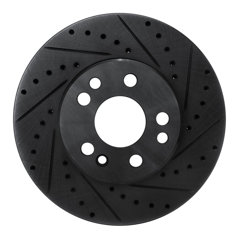 R1 Concepts — R1 91-99 Mercedes-Benz S350 Front Right Drilled & Slotted Black Brake Rotor
R1 Brake Rotor Drill