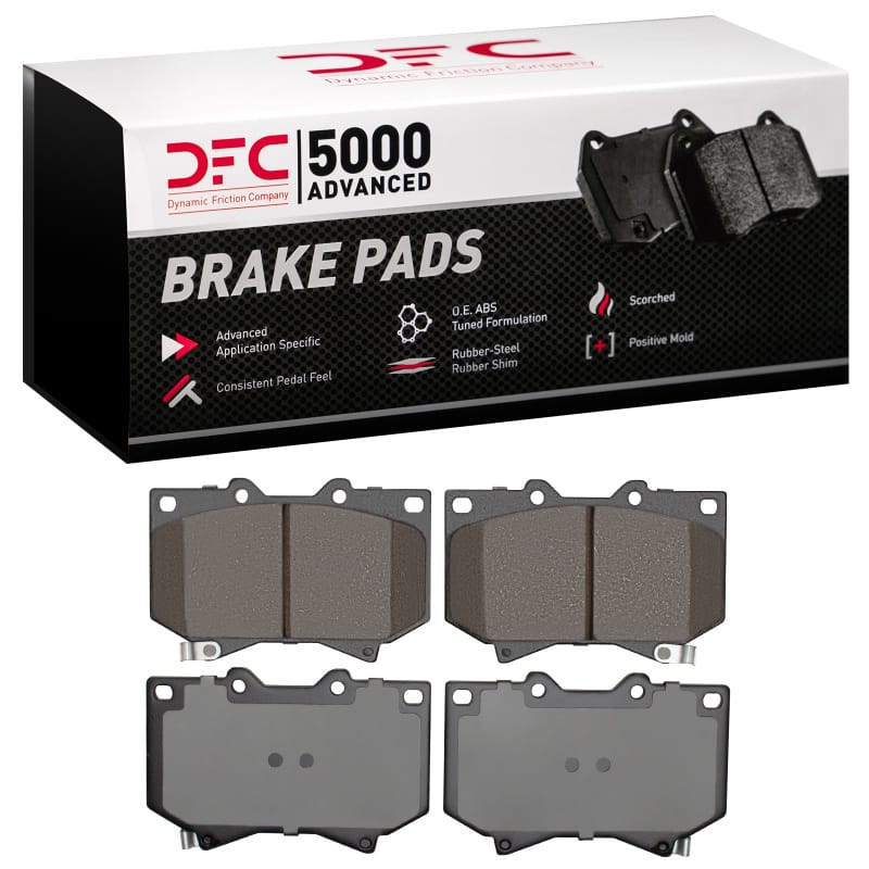 DFC — DFC 00-02 Toyota Sequoia Front 5000 Advanced Ceramic Brake Pads
DFC Brake Pad Set