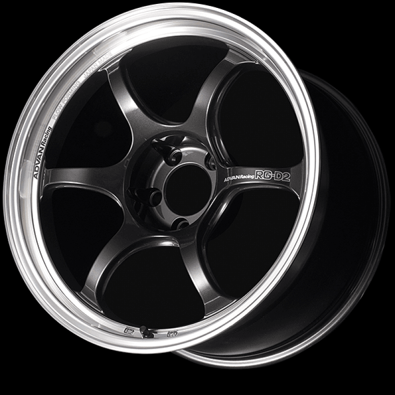 Advan — Advan RG-D2 18x9.5 +40mm 5x100 Machining and Black Gun Metallic Wheel