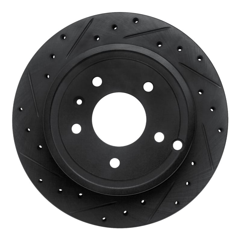 R1 Concepts — R1 07-15 Chevrolet Equinox Rear Left Drilled & Slotted Black Brake Rotor
R1 Brake Rotor Drill