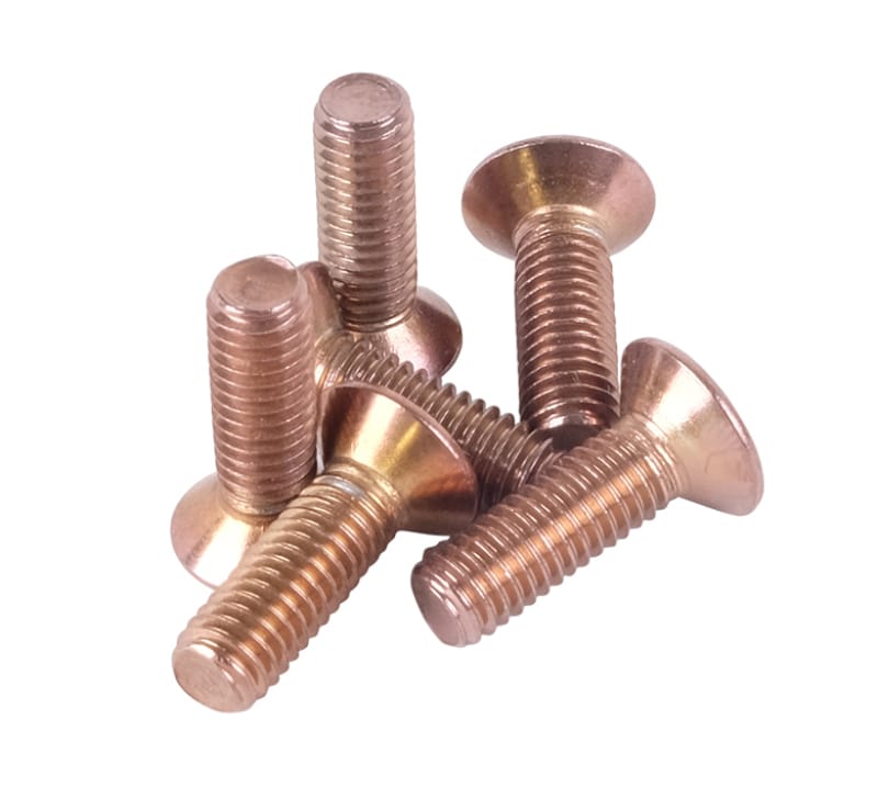 NRG — NRG Steering Wheel Screw Upgrade Kit (Conical) - Rose Gold