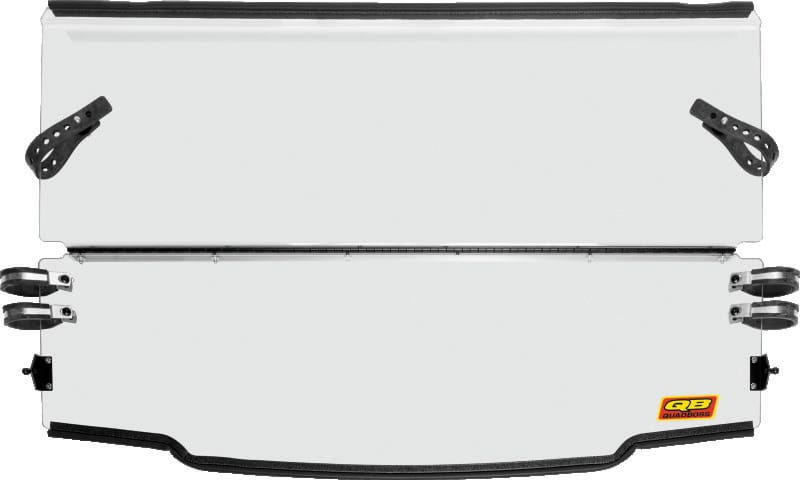 QuadBoss — QuadBoss 17-21 Polaris Ranger 500 Folding Windshield