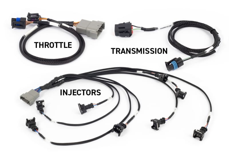 Haltech — Haltech NEXUS Rebel LS Gen III Cable Throttle/EV1 Injectors/Manual Transmission