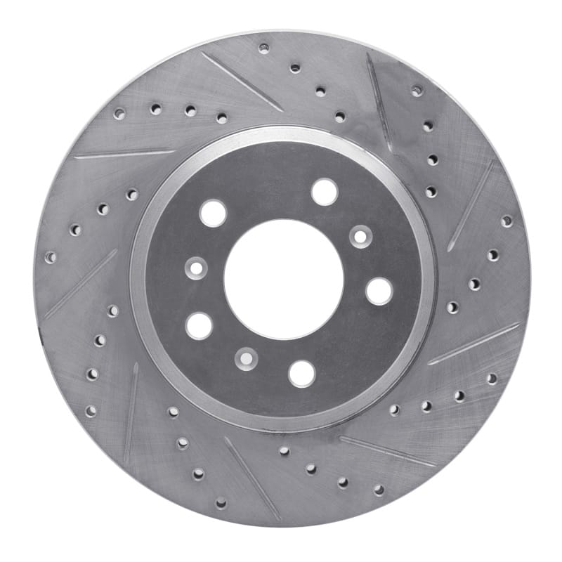 R1 Concepts — R1 06-16 Buick Lucerne Front Right Drilled & Slotted Silver Brake Rotor
R1 Brake Rotor Drill